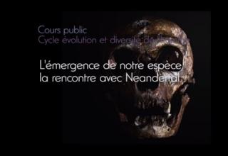 Embedded thumbnail for L&amp;#039;émergence de notre espèce, la rencontre avec Néandertal (1/3)