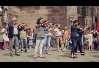 Embedded thumbnail for Flashmob Nürnberg 2014 - Ode an die Freude