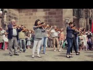 Embedded thumbnail for Flashmob Nürnberg 2014 - Ode an die Freude